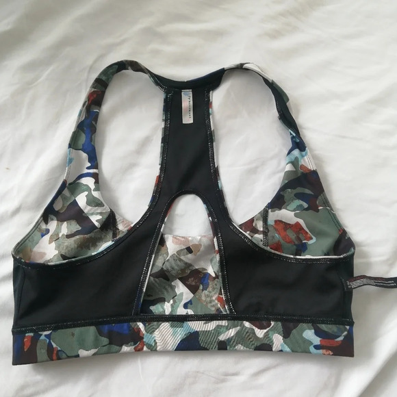 FP Free People Movement Daybreak Camo Graphic Sports Bra Medium Support Large - Picture 11 of 16